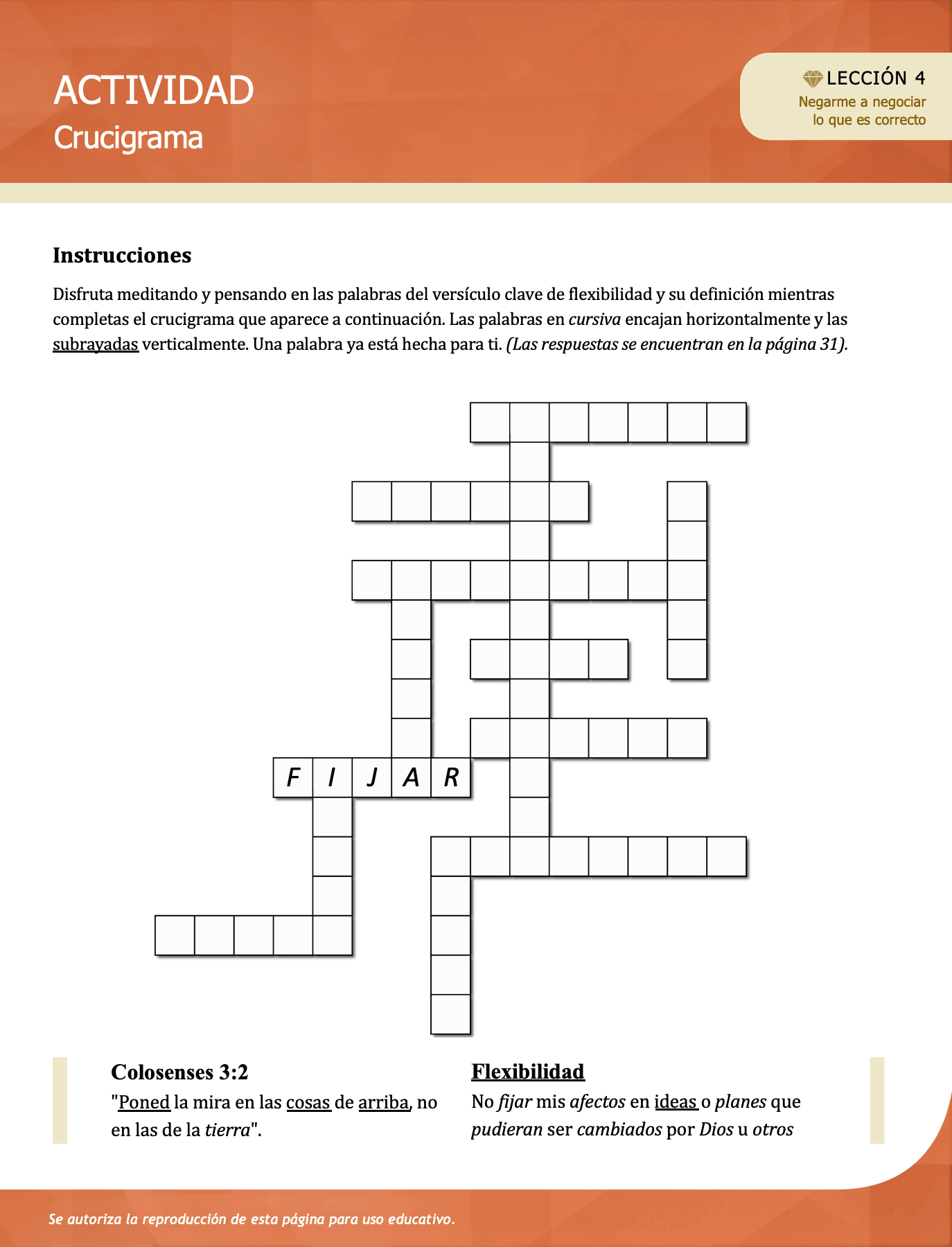 Manualidad o Actividad